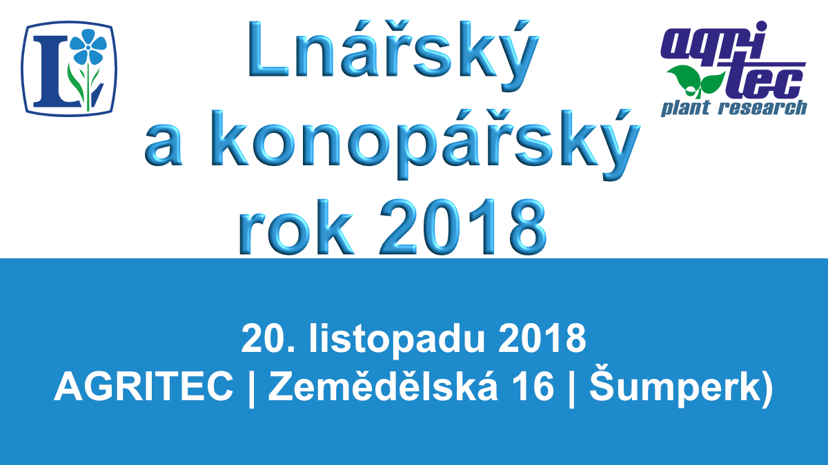 Workshop Semena olejného lnu a konopí setého