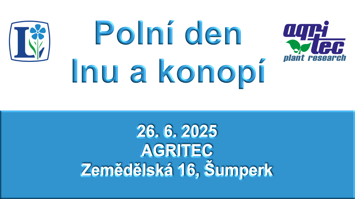 Polní den lnu a konopí 2025, Agritec